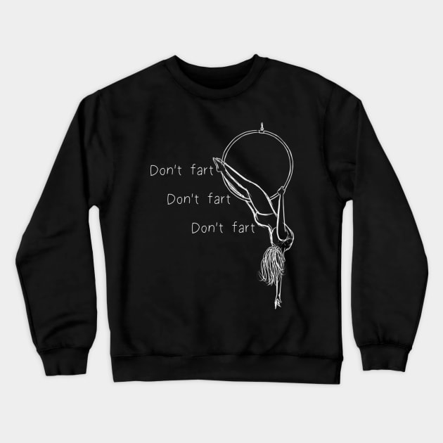 Aerial Farts Crewneck Sweatshirt by Johnathan Allen Wilson